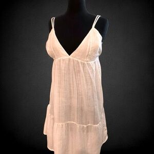 Swimsuit Cover Summer Slip On Dress